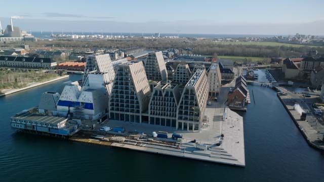 Papirøen ved Københavns havnefront