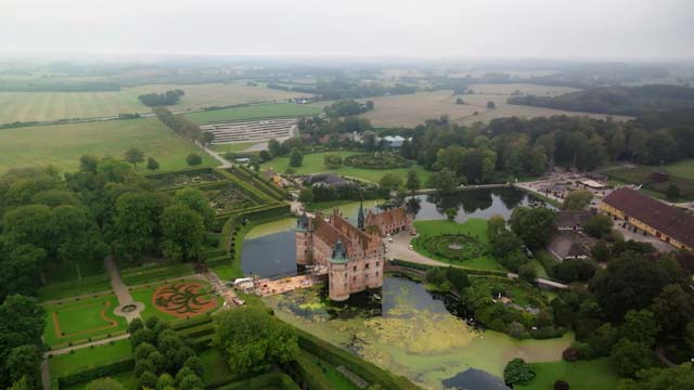 Egeskov Slot på fyn