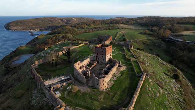 Hammershus borgruin på Bornholm