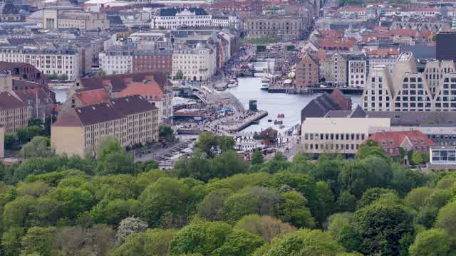 Inderhavnsbroen og havneområdet i København